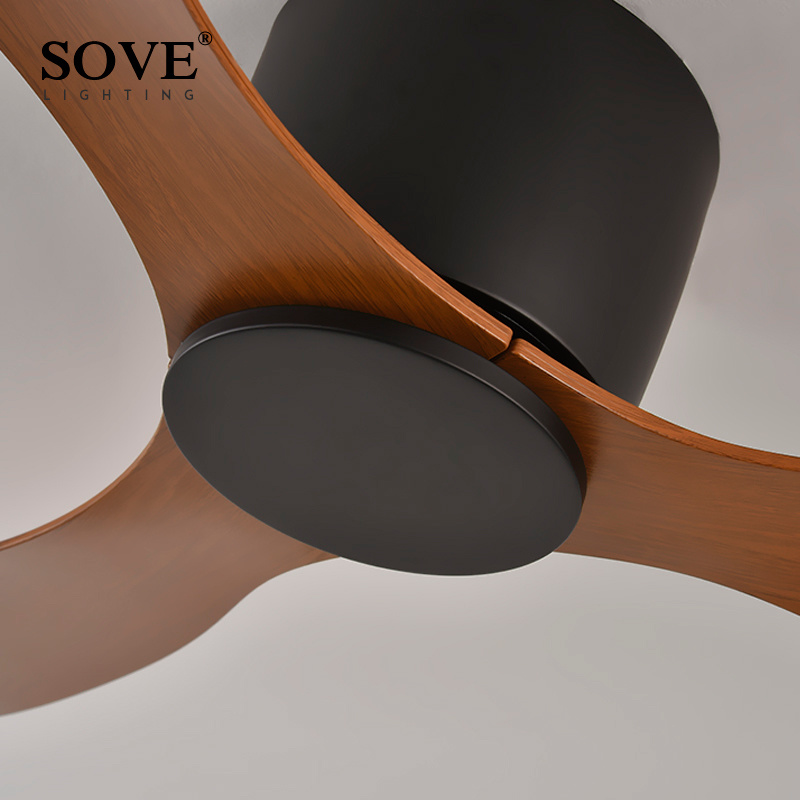 AliExpress SOVE Low Floor Modern BLDC Ceiling Fan with Remote Control Household Use Ventilation Fan Motor Electric Fan Decorative Fans, view 6