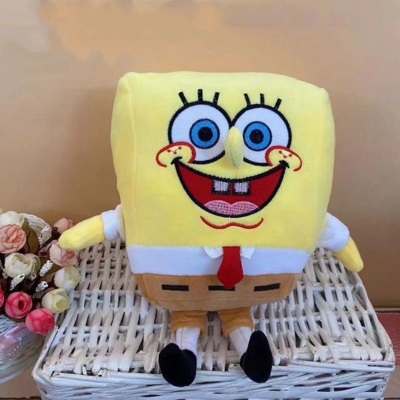 AliExpress Spongebob Patrick Star Eugene H. Krabs Gary the Snail Plush Toy Throw Pillow Halloween Decorations Birthday Gift Boy, view 5