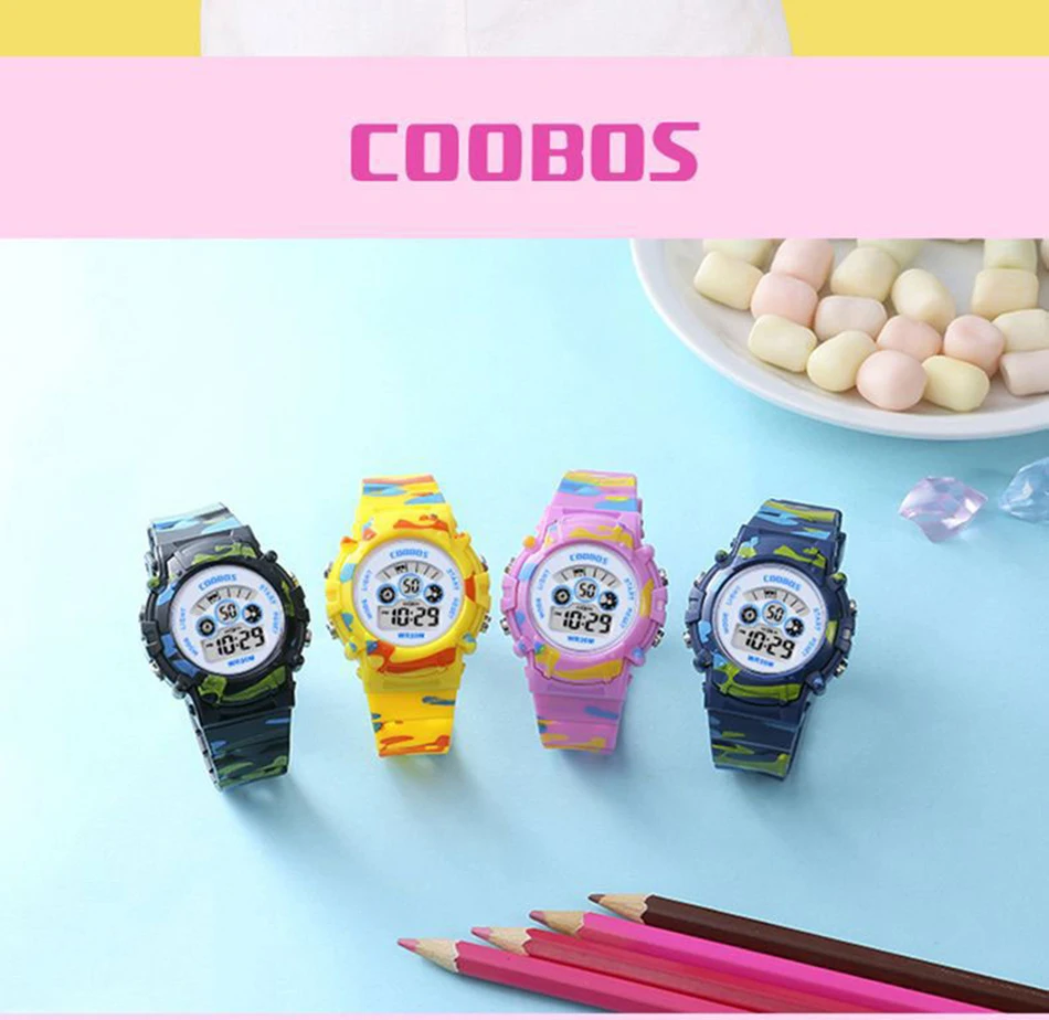 AliExpress Kids Waterproof LED Digital Sports Watch, view 6