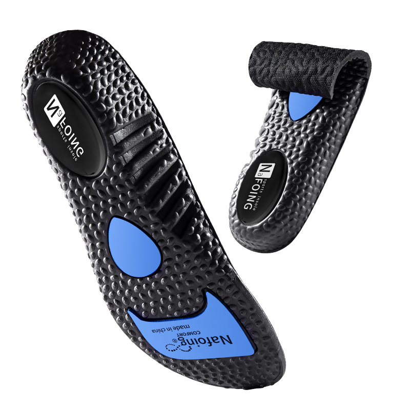 AliExpress Sport Insoles for Shoes Sole Shock Absorption Deodorant Breathable Cushion Running Insoles For Feet Man Women Massage Care Pads, view 6