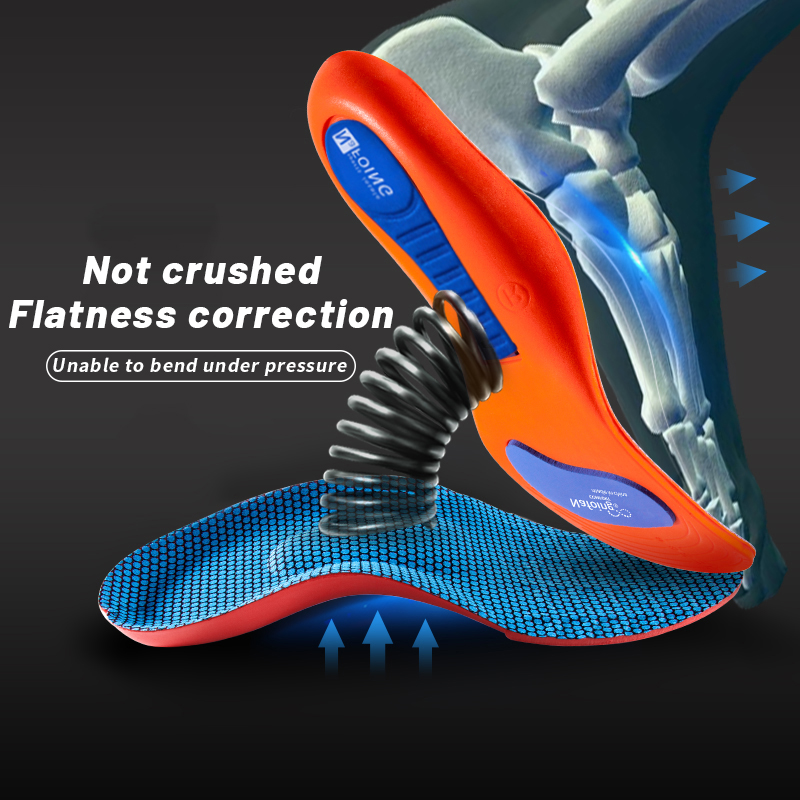 AliExpress Sport Orthopedic Insoles for Feet Men Women EVA Breathable Shock Absorption Shoes Insole for Running Basketball Sport Care Pads, view 3
