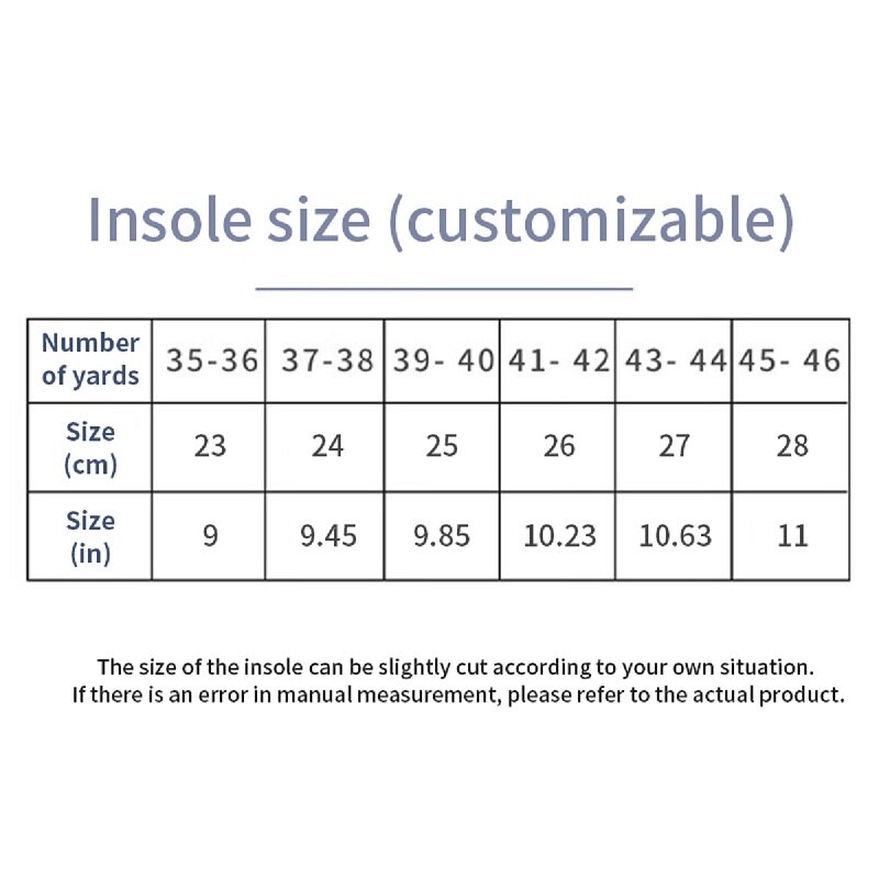 AliExpress EVA Shock-Absorbing Orthopedic Sports Insoles, view 6