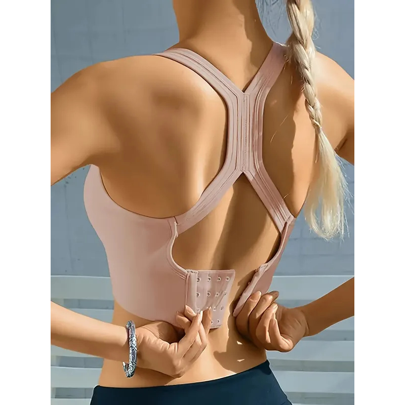AliExpress Sports Seamless Comfy & Breathable Push Up Yoga Tank Bra@W4, view 4