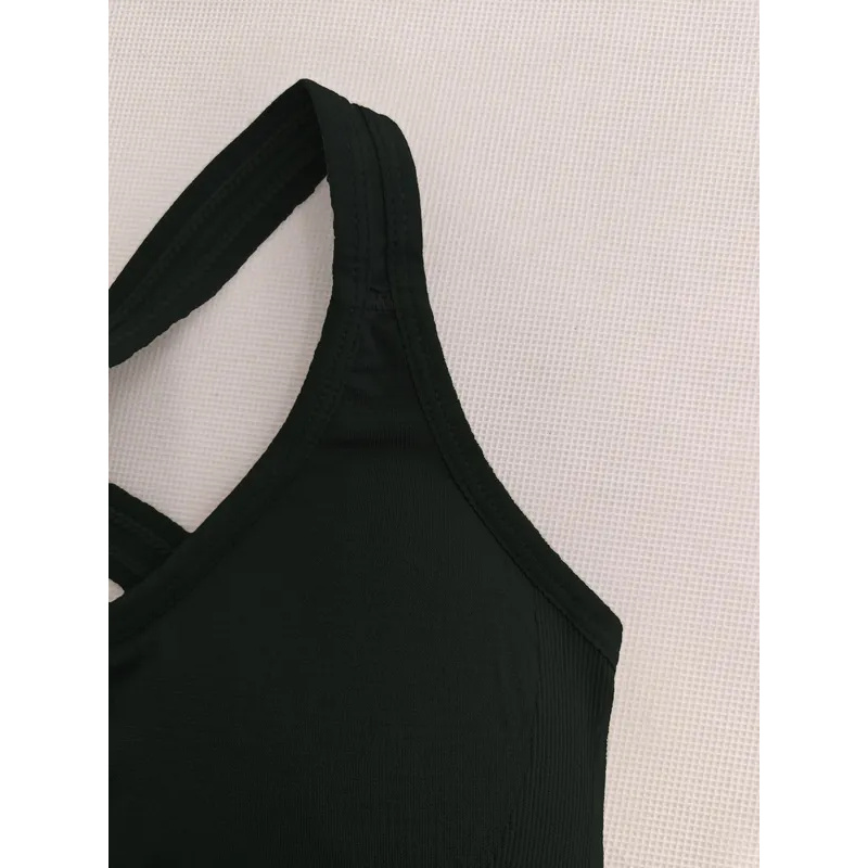AliExpress Sports Seamless Comfy & Breathable Push Up Yoga Tank Bra@W4, view 6