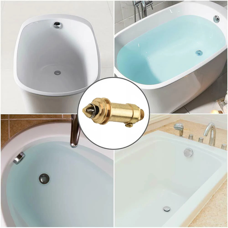AliExpress Brass Click-Clack Pop-Up Sink Plug, view 6