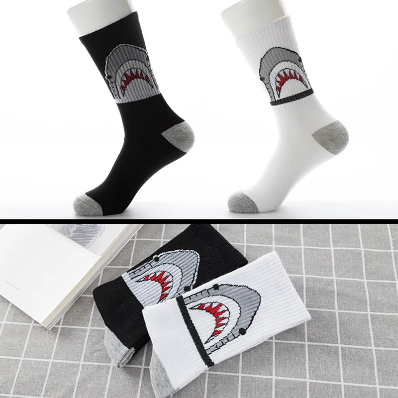 AliExpress Spring summer high Quality Harajuku chaussette Style Socks For Women Men's Cotton Hip Hop Socks Man Meias Mens Calcetines, view 2