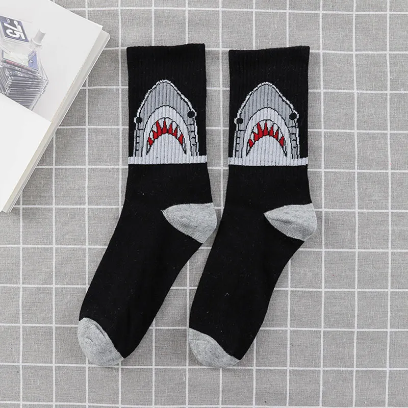 AliExpress Spring summer high Quality Harajuku chaussette Style Socks For Women Men's Cotton Hip Hop Socks Man Meias Mens Calcetines, view 3