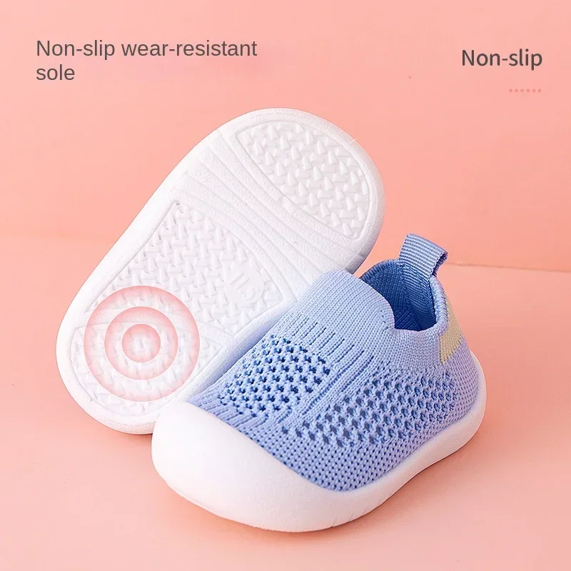 AliExpress Breathable Knit Slip-On Toddler Sneakers, view 4