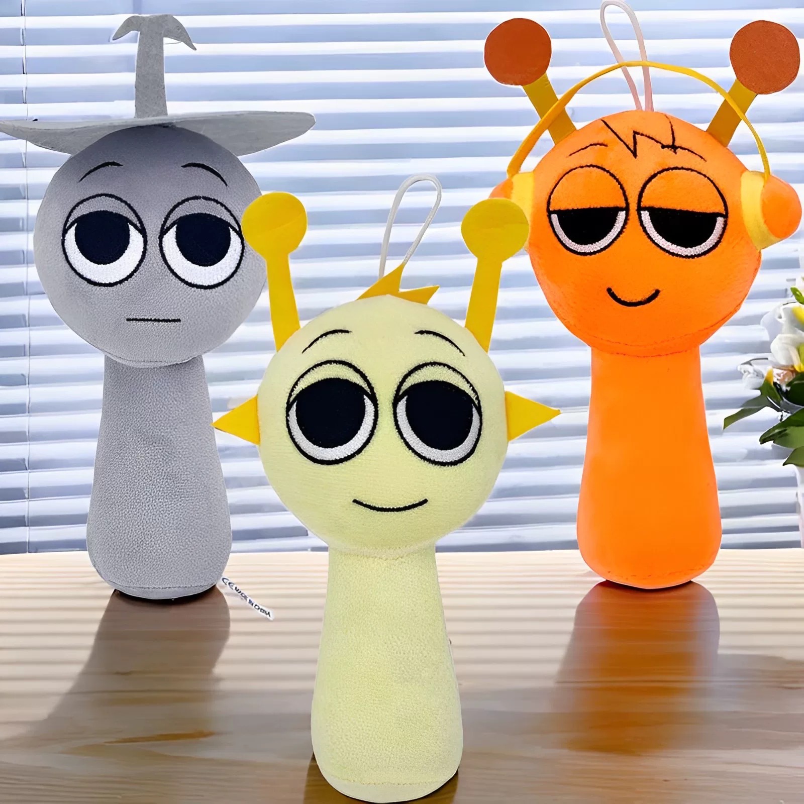 AliExpress Sprunki Plush Toys Sprunki Plushie Doll Singers Oren Wenda Game Cartoon Stuffed Pillow Kids Birthday Christmas Gifts, view 5