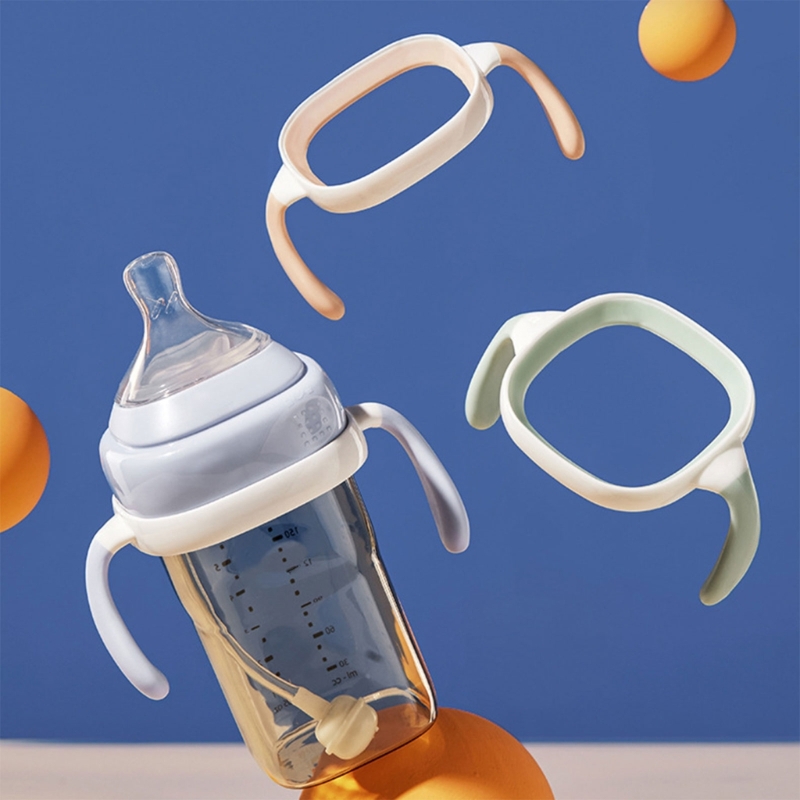 AliExpress Square Shape Handle Feeding Bottle Lightweight for Hegen Handle Easy Grasp for Baby 6M+  Bottle Cover Replacement Dropshipping, view 3