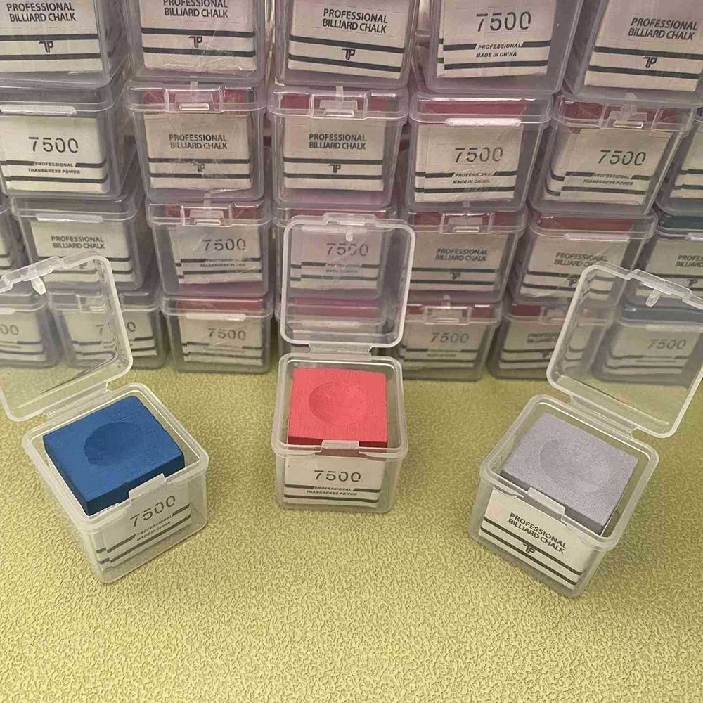 AliExpress Square TP7500 Billiard Chalk Pink/Grey Non-slip Snooker Neutral Pool Chalk Fine Powder Billiard Pool Chalk Billiard Accessories, view 3