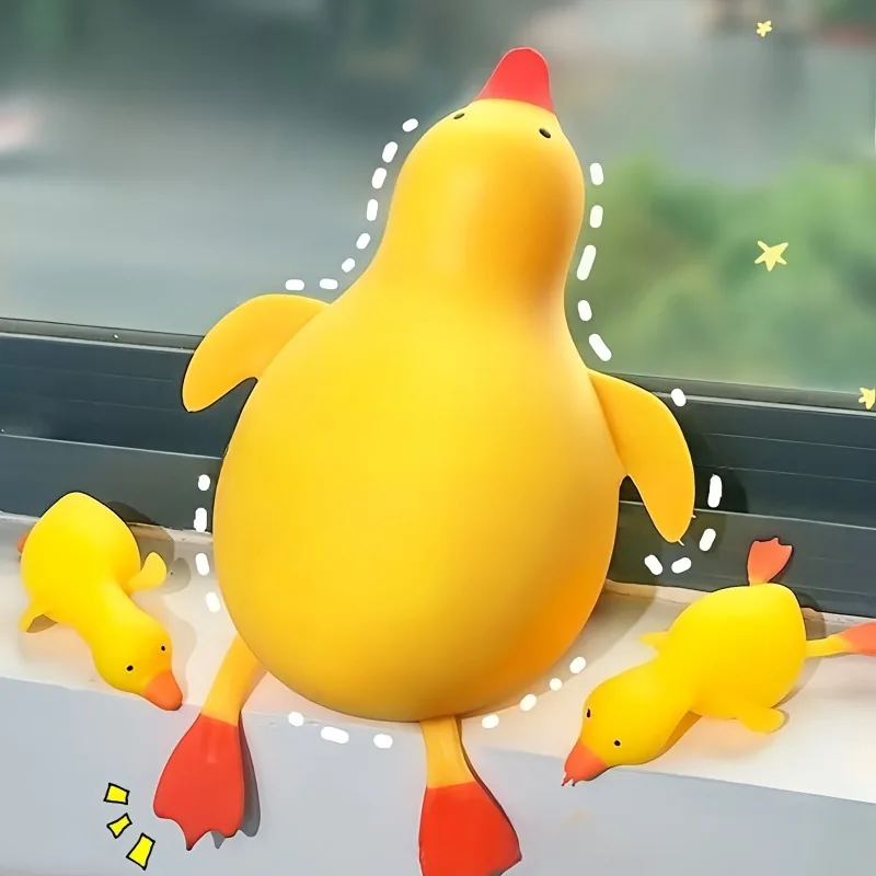 AliExpress Squishy Antistress Duck Fidgets Toys Cute fidget toystress relief toy for Adults Decompression Stretch Toys Friends Best Gift