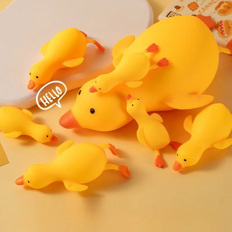 AliExpress Squishy Antistress Duck Fidgets Toys Cute fidget toystress relief toy for Adults Decompression Stretch Toys Friends Best Gift, view 3