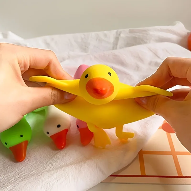 AliExpress Squishy Antistress Duck Fidgets Toys Cute fidget toystress relief toy for Adults Decompression Stretch Toys Friends Best Gift, view 5