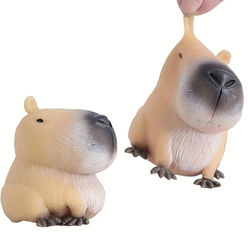 AliExpress Squishy Capybara Squeezing Toy Soft Relax Animal Fidget for Adults Stress Relief Toys Halloween Christmas Holiday Party Gifts