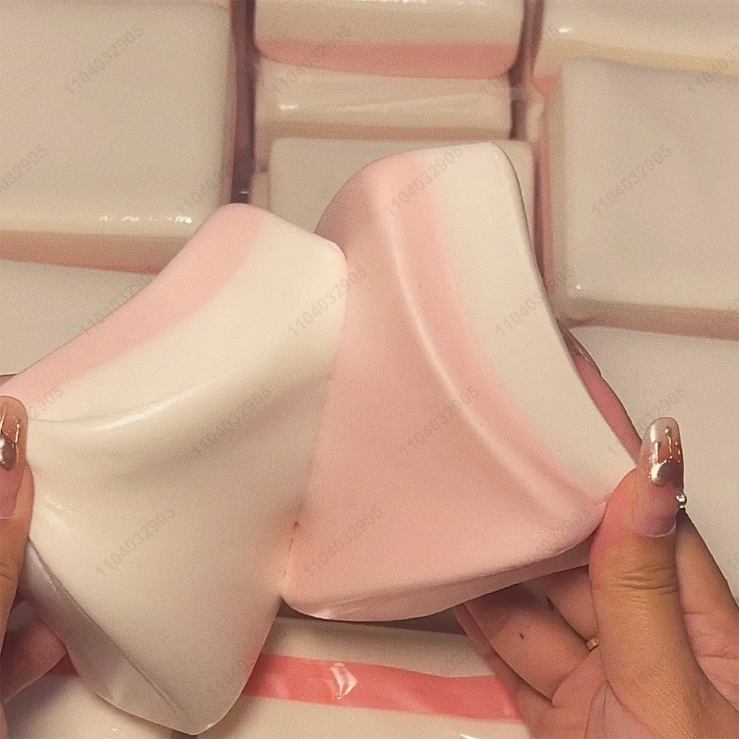 AliExpress Squishy Double-Sided Sticky Rice Cake Pink Slow Rising Rice Cake Squishy Slow Rebound Cake Bread Stress Release Hand Relax Gift