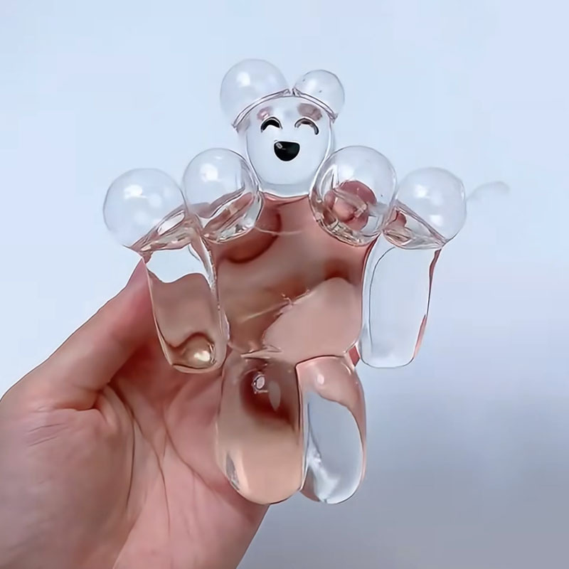 AliExpress Squishy Transparent Jelly Robot Squeeze Toy Cute Super Soft Slow Rebound Water Sense Cartoon Toy Kawaii Stress-relieving Gift, view 2
