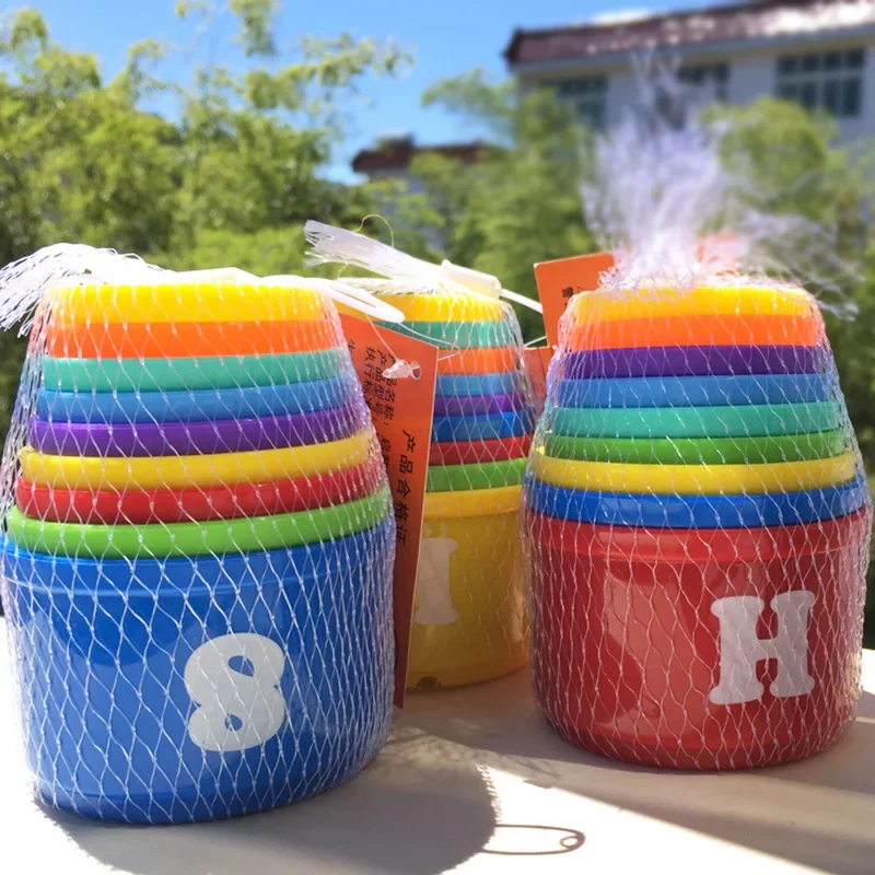 AliExpress Stacking Game Cup Children Board Game Hand Speed Competition Fold Cup with Numbers Letters Shapes Early Education Puzzle Toy, view 4