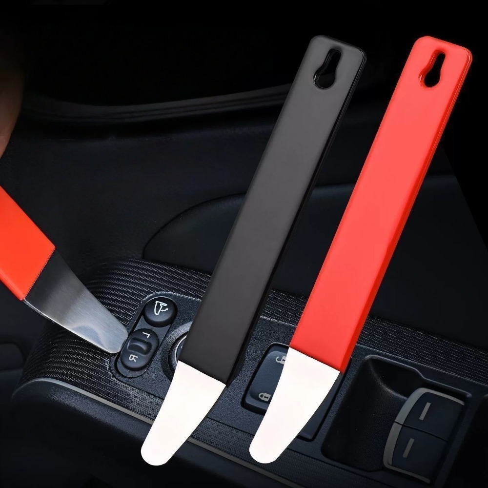 AliExpress Stainless Steel Car Pry Board Car Trim Removal Level Pry Tools Door Panel Audio Terminal Fastener Driver Automotive Repair Parts