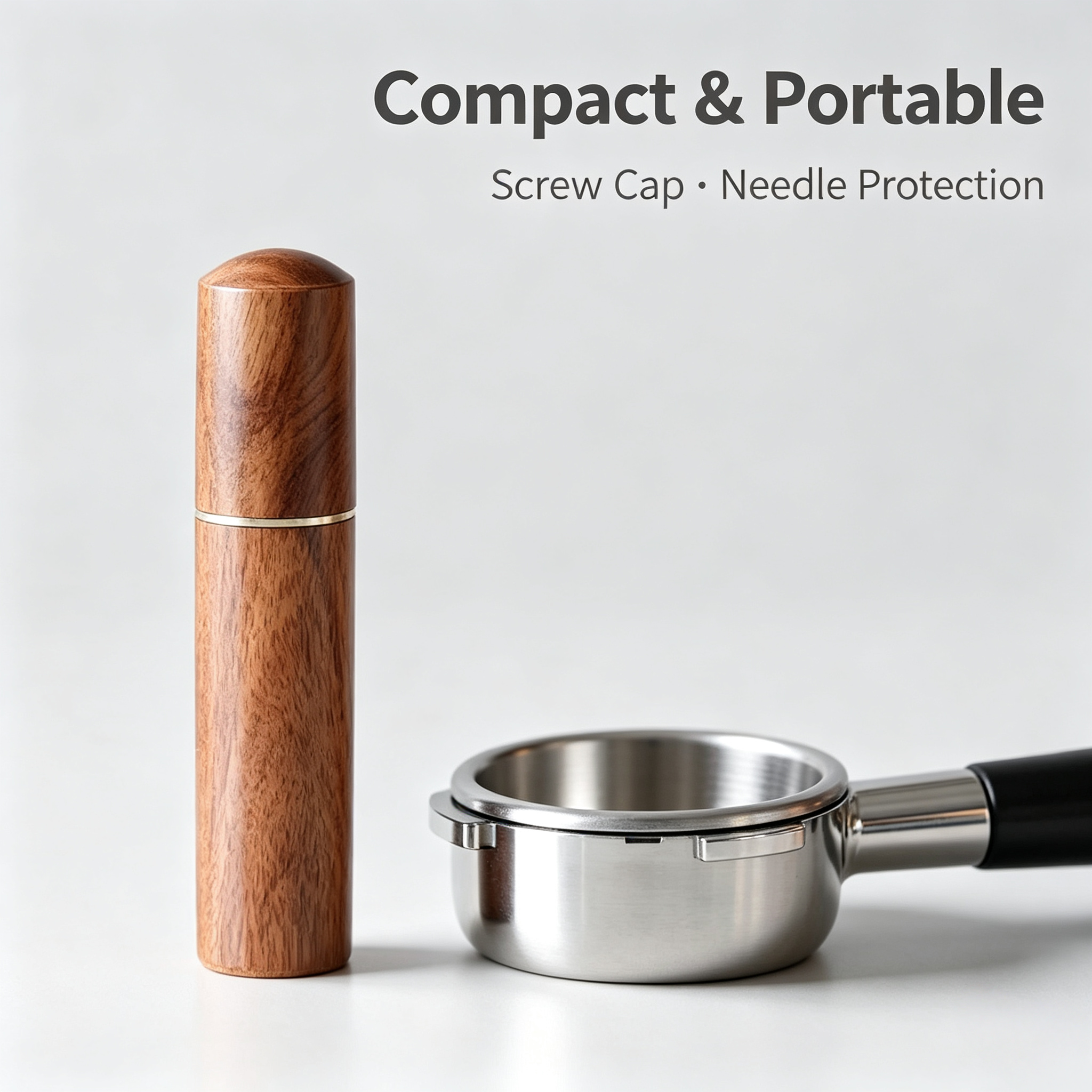AliExpress Stainless Steel Coffee Powder Tamper Espresso Stirrer Distributor Leveler - Essential Tool for Cafe Baristas And Espresso Lovers, view 5