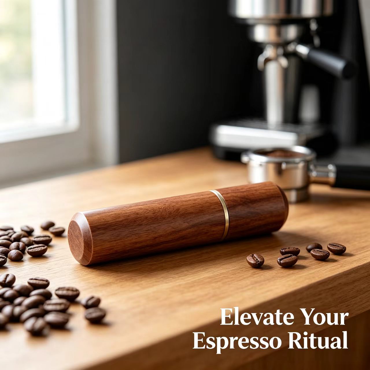 AliExpress Stainless Steel Coffee Powder Tamper Espresso Stirrer Distributor Leveler - Essential Tool for Cafe Baristas And Espresso Lovers, view 6