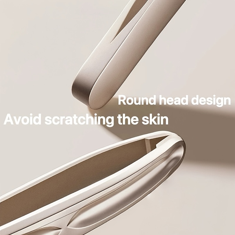 AliExpress Stainless Steel Round-Head Eyebrow Tweezers, view 4