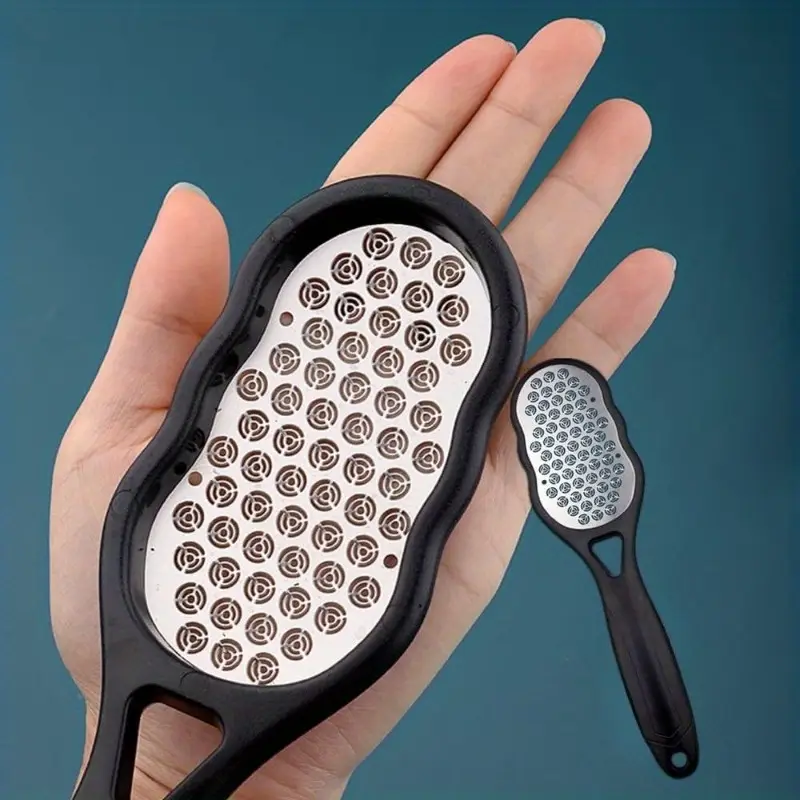 AliExpress Stainless Steel Foot File - Anti-Splash Ergonomic File with Coarse/Fine Grit, Durable for Home Pedicure & Holiday Gift, view 6