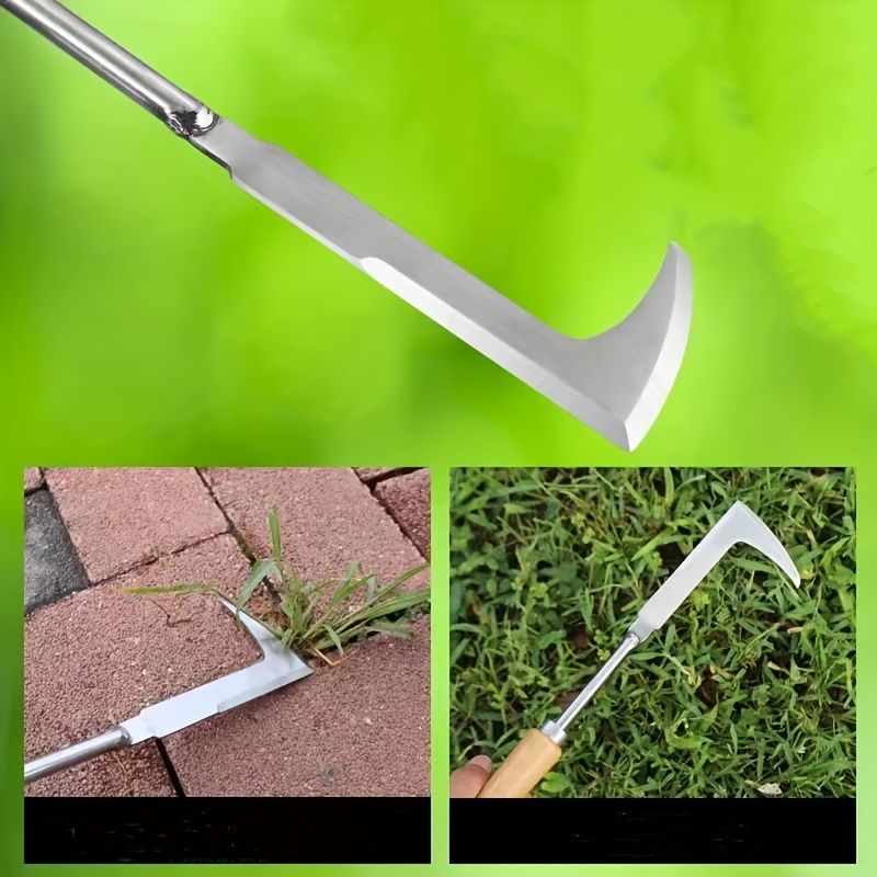 AliExpress L-Shaped Stainless Steel Gap Weeding Tool, view 5