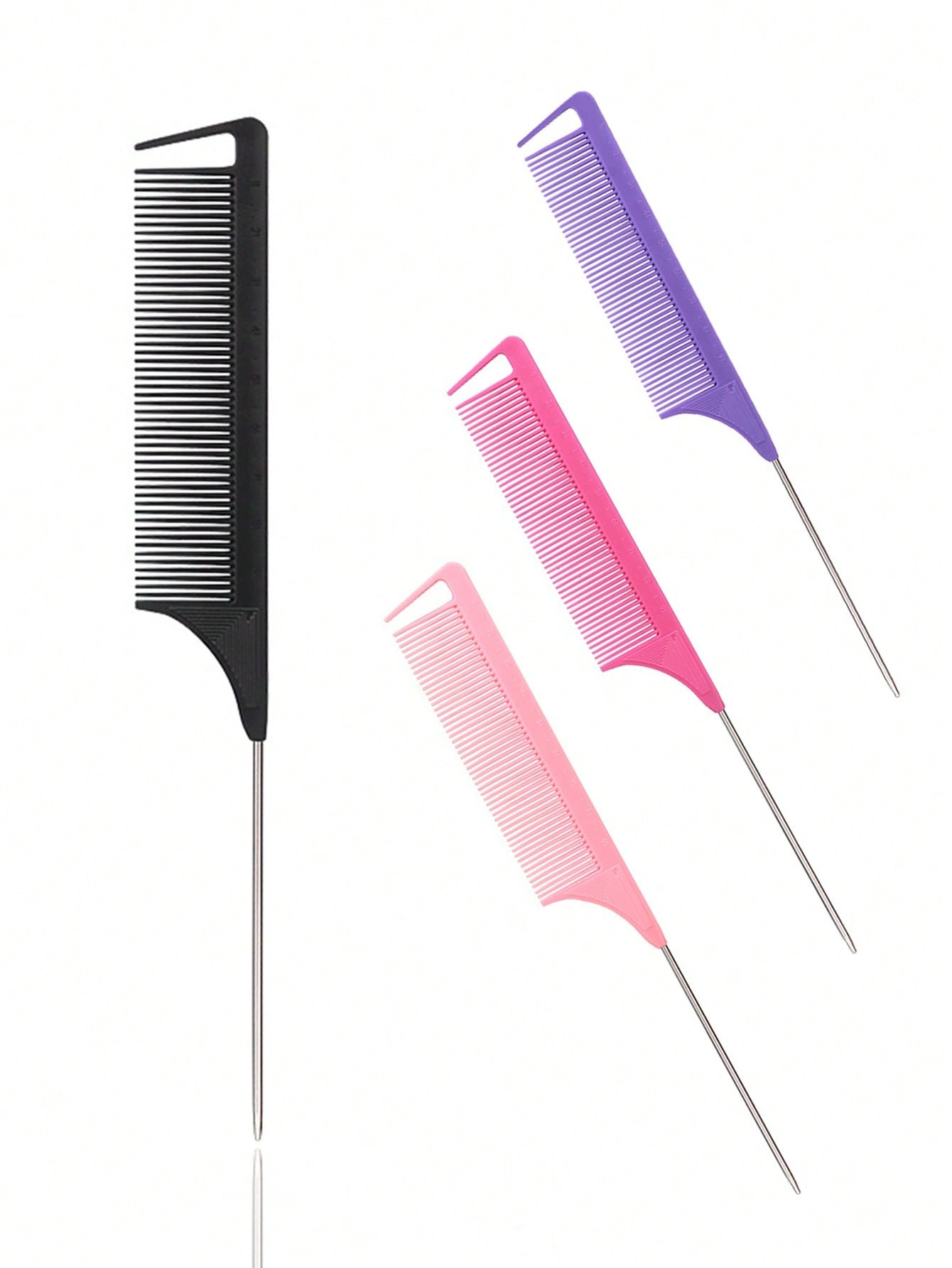 AliExpress Stainless Steel Pointed-Tail Salon Hair Comb
