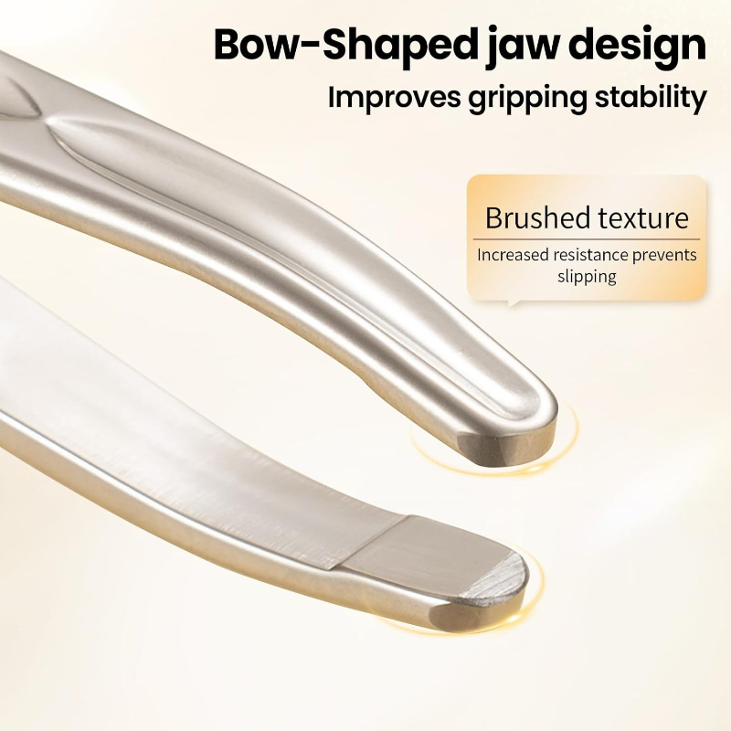 AliExpress Stainless Steel Round-Head Tweezers, view 5