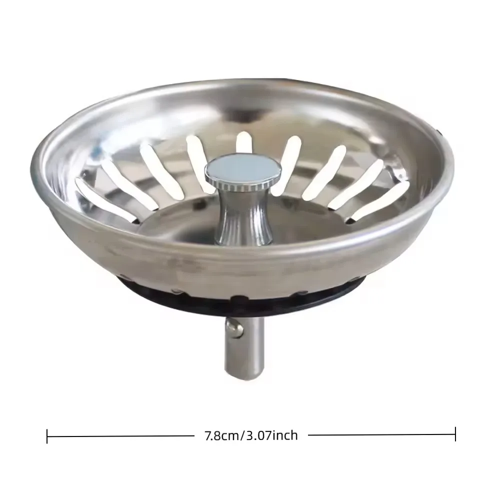 AliExpress Stainless Steel Kitchen Sink Strainer Plug, view 3