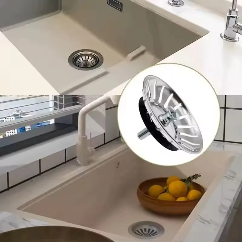 AliExpress Stainless Steel Kitchen Sink Strainer Plug, view 5