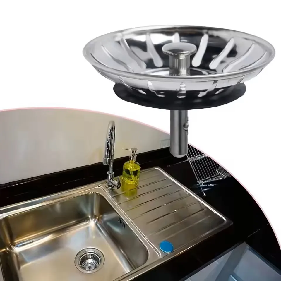 AliExpress Stainless Steel Kitchen Sink Strainer Plug, view 6