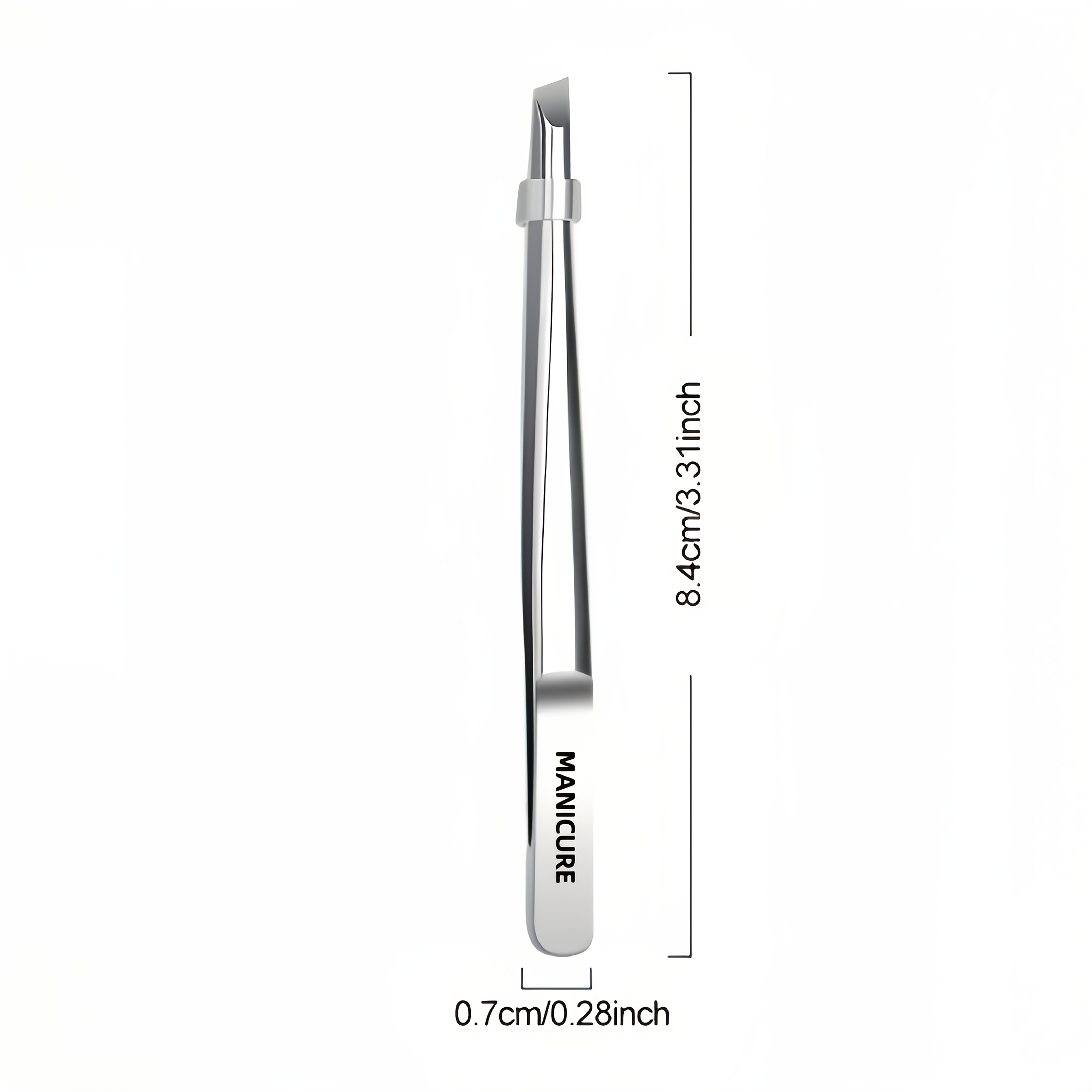 AliExpress Stainless Steel Eyebrow and Lash Tweezers, view 5