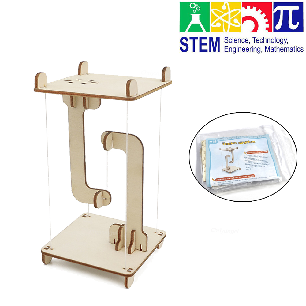 AliExpress STEM Toys DIY Anti-Gravity Tensegrity Structure Floating Table Wooden Science Physics Building Model Educational Gift for Kids