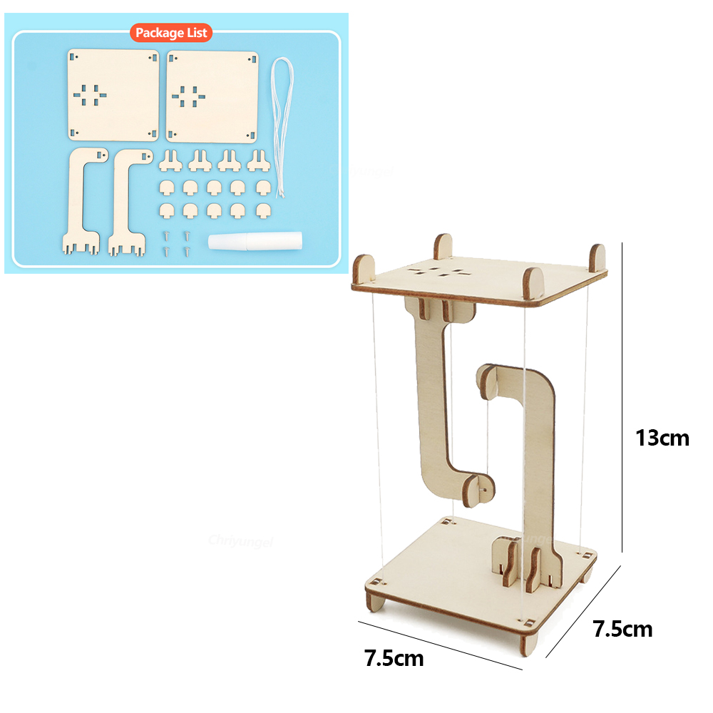 AliExpress STEM Toys DIY Anti-Gravity Tensegrity Structure Floating Table Wooden Science Physics Building Model Educational Gift for Kids, view 6