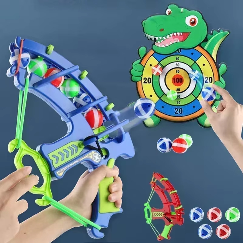 AliExpress Sticky Ball Dartboard Montessori Throw Sport Slingshot Target Animal Dinosaur Sports Toys Educational Indoor Outdoor Game, view 3
