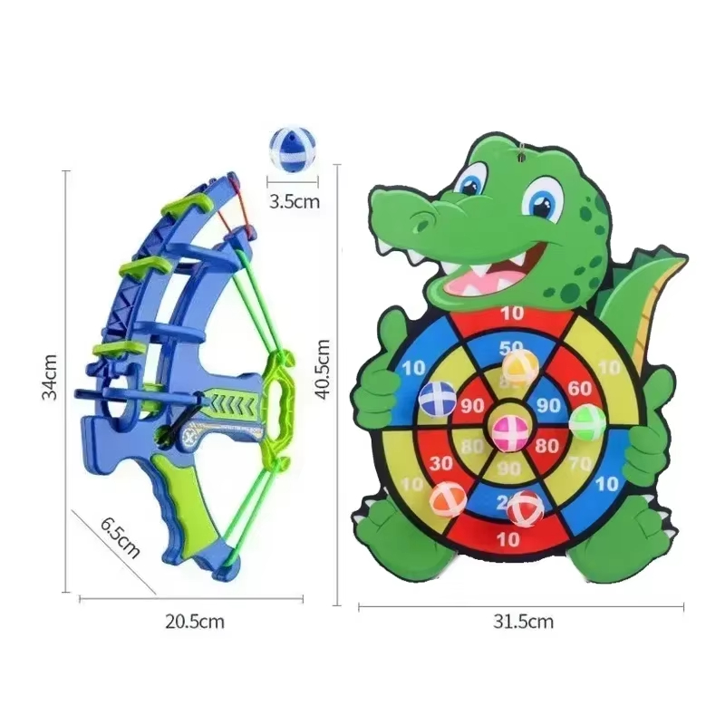 AliExpress Sticky Ball Dartboard Montessori Throw Sport Slingshot Target Animal Dinosaur Sports Toys Educational Indoor Outdoor Game, view 6