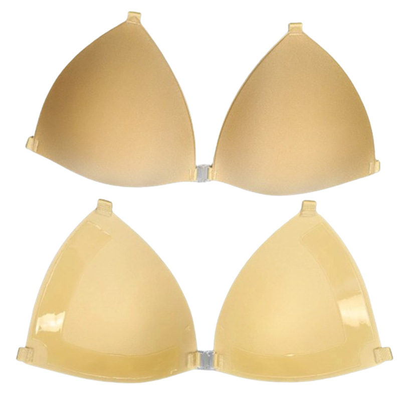 AliExpress Sticky Bra For Women Backless Wedding Dress Silicone Plunge  Neck Adhesive Bras Lift Boob Invisible Underwear Nipple Cover, view 5
