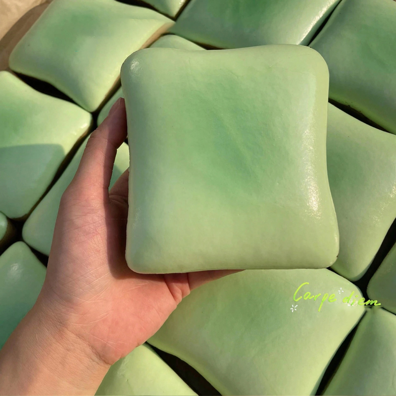 AliExpress Sticky Cube Slow‑Rising Squishy Toy, PU Ultra‑Wet Soft Tacky Hand‑Feel Fidget Toy, Decompression Stress Relief Squeeze Toy