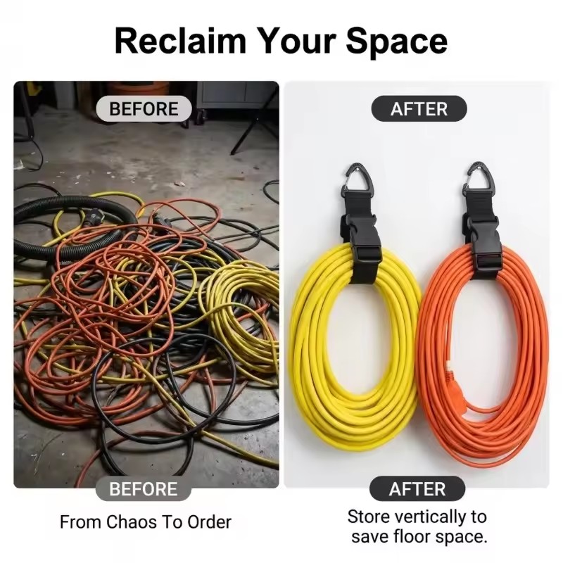 AliExpress Heavy-Duty Hook and Loop Hose Storage Strap, view 3