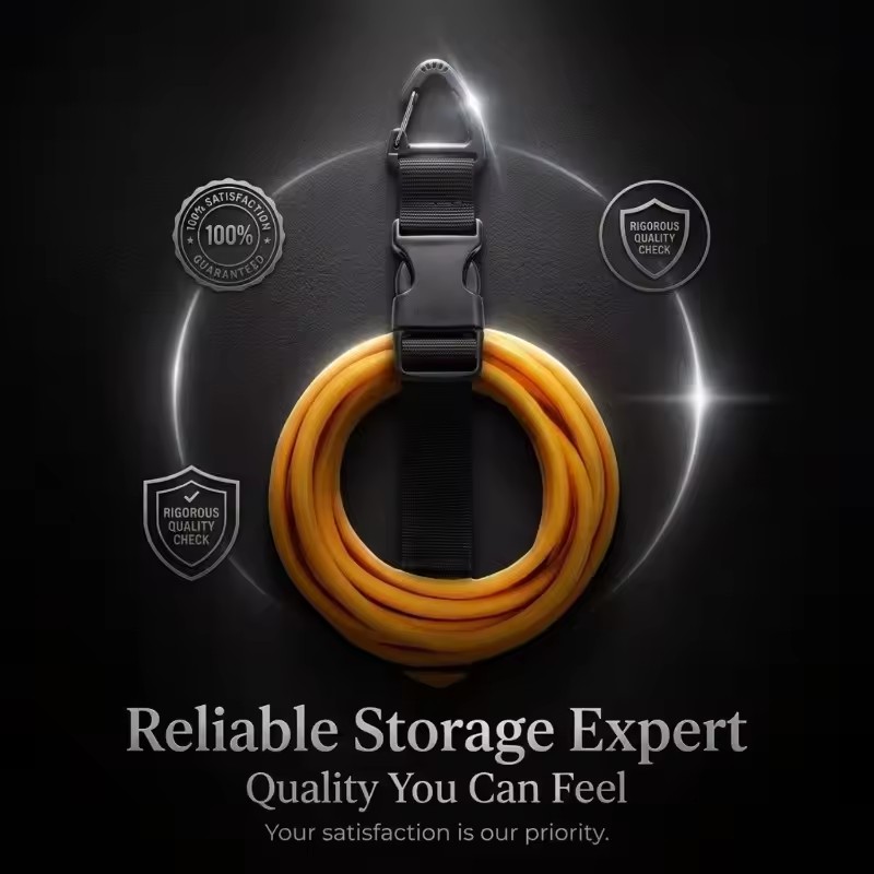 AliExpress Heavy-Duty Hook and Loop Hose Storage Strap, view 4