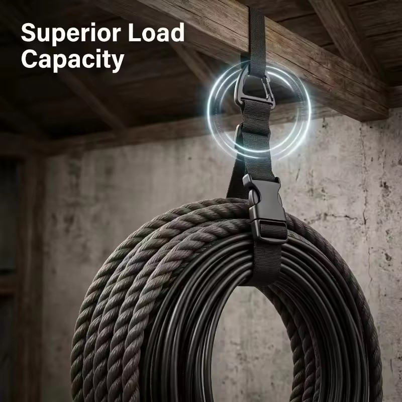 AliExpress Heavy-Duty Hook and Loop Hose Storage Strap, view 5