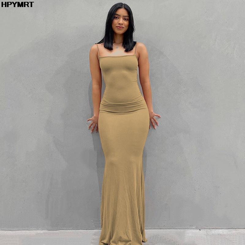 AliExpress Strap Backless Long Maxi Dresses Party Club Vacation Outfits Women Sexy Casual Summer Dress 2022 Wholesale Slim Dresses Female, view 4
