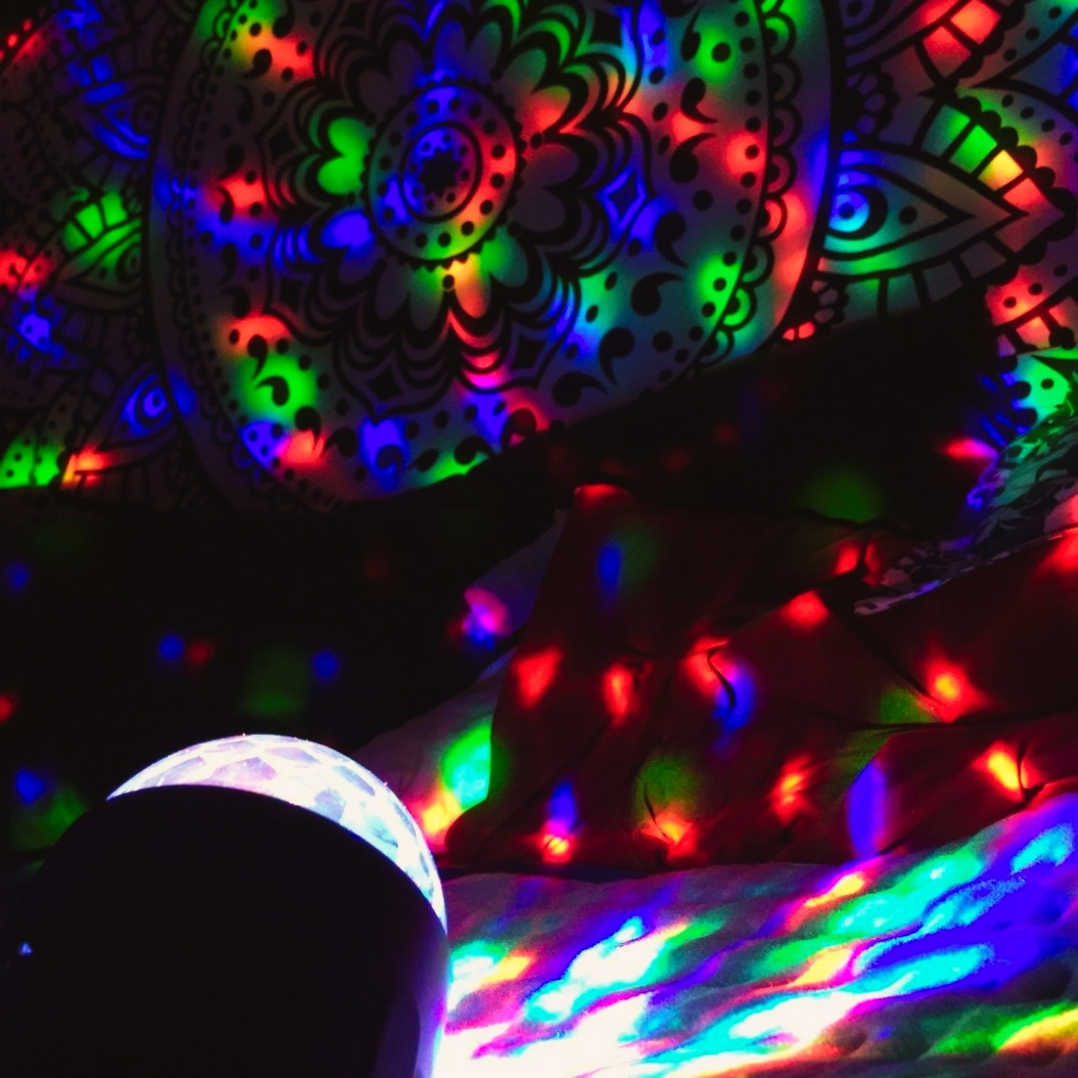 AliExpress Strobe And Remote Control Disco Ball Ambiance Lights. Holiday Family Gatherings, Birthdays, Weddings, Bars, Clubs, view 2