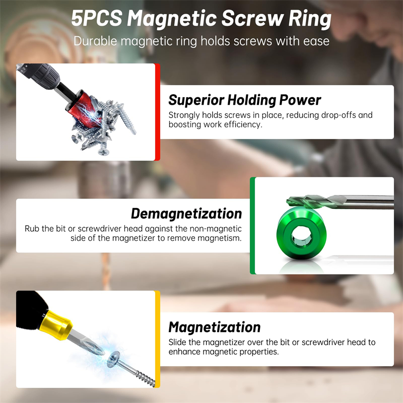 AliExpress Removable Magnetic Ring for Screwdriver Bits, view 2