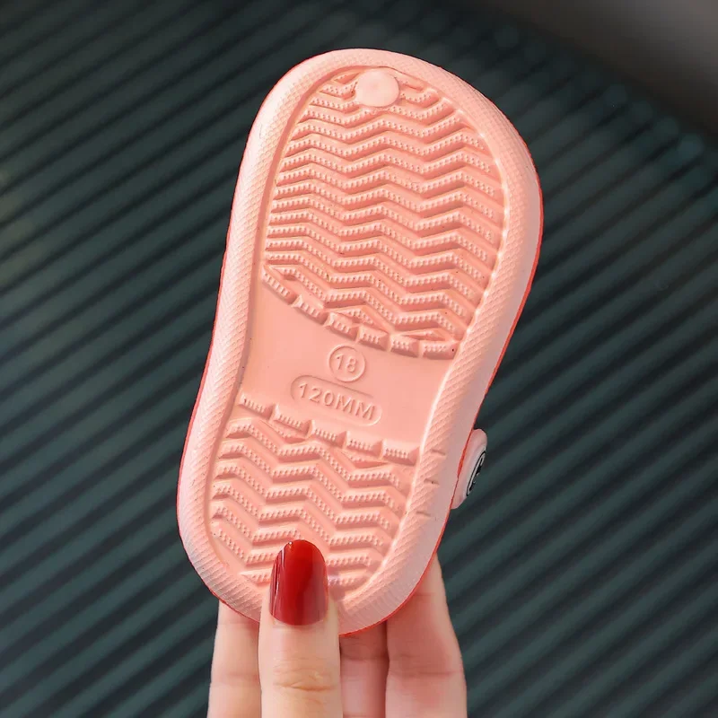 AliExpress Summer Children Garden Clogs Shoes Boys&Girls Beach Sandal Kids Lightweight Breathable Cute Cartoon Slip Baby Slippers, view 4