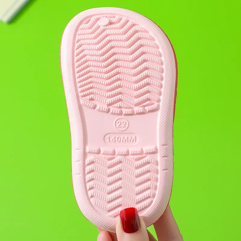 AliExpress Summer Children Garden Slippers Shoes Boys&Girls Beach Sandal Kids Lightweight Breathable Cute Cartoon Slip Baby Slippers, view 3