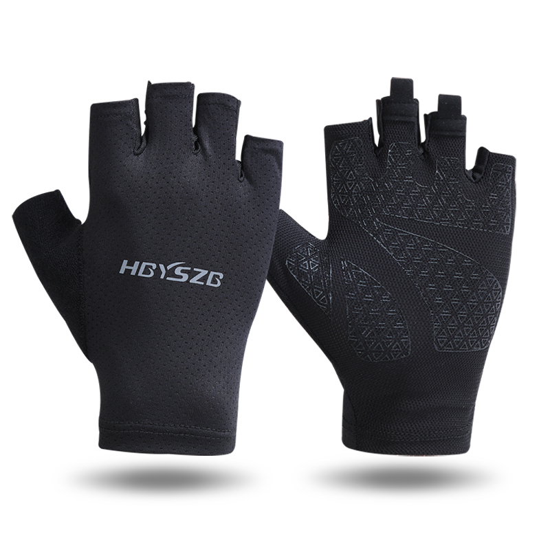 AliExpress Fingerless Breathable Cycling and Gym Gloves, view 4