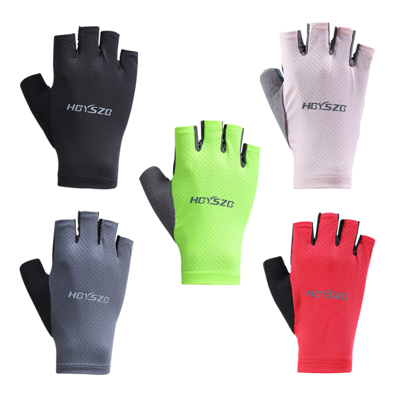AliExpress Fingerless Breathable Cycling and Gym Gloves, view 5